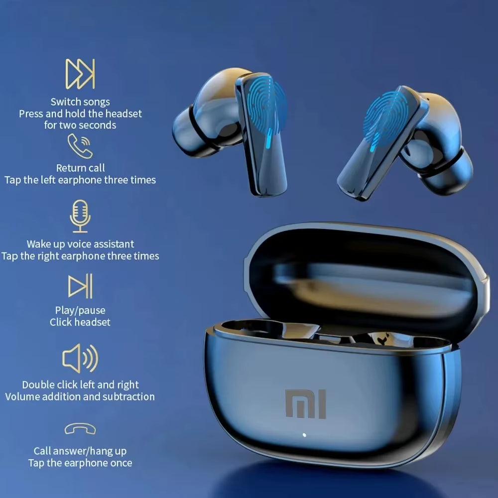 Xiaomi Air 7 Bluetooth Earphones TWS Touch Control Hifi Wireless Headphone Mic Noise Reduction Earbuds Waterproof Game Motion